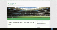 Desktop Screenshot of placedefoot.com